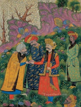 宗教的 Painting - マフムード アヤズ シャー・アッバース 1 世はイスラム教を信仰する